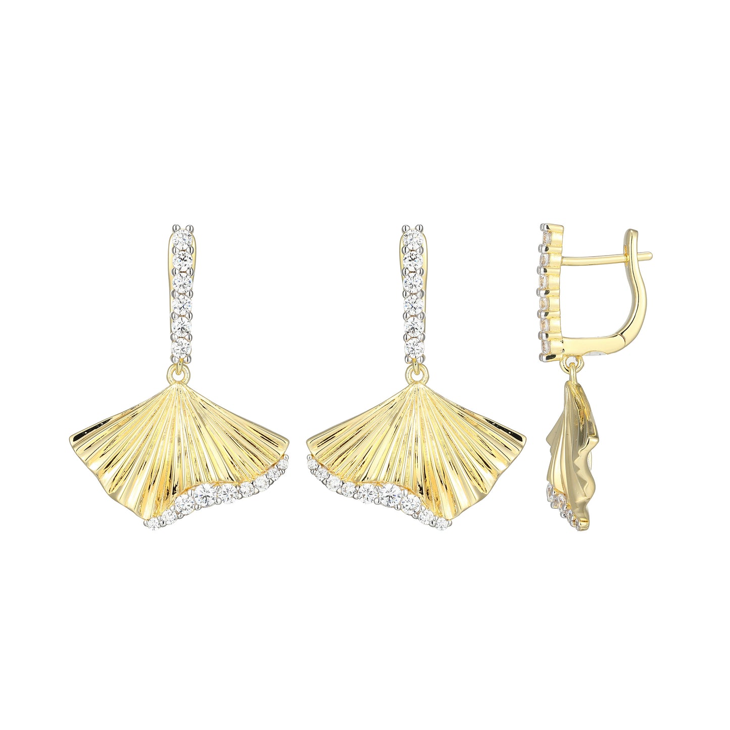 LE0259 - Butterfly Flutter Drop Earrings | elle