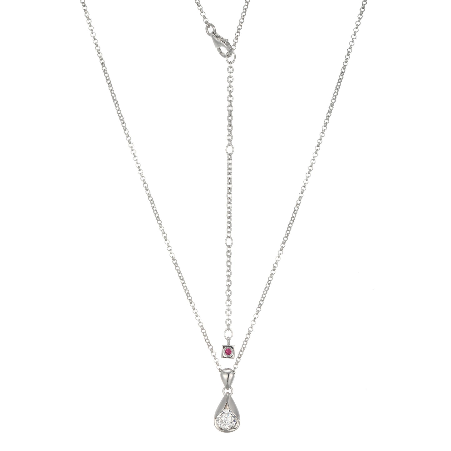 LN0253 - Tulip Pendant Necklace | elle