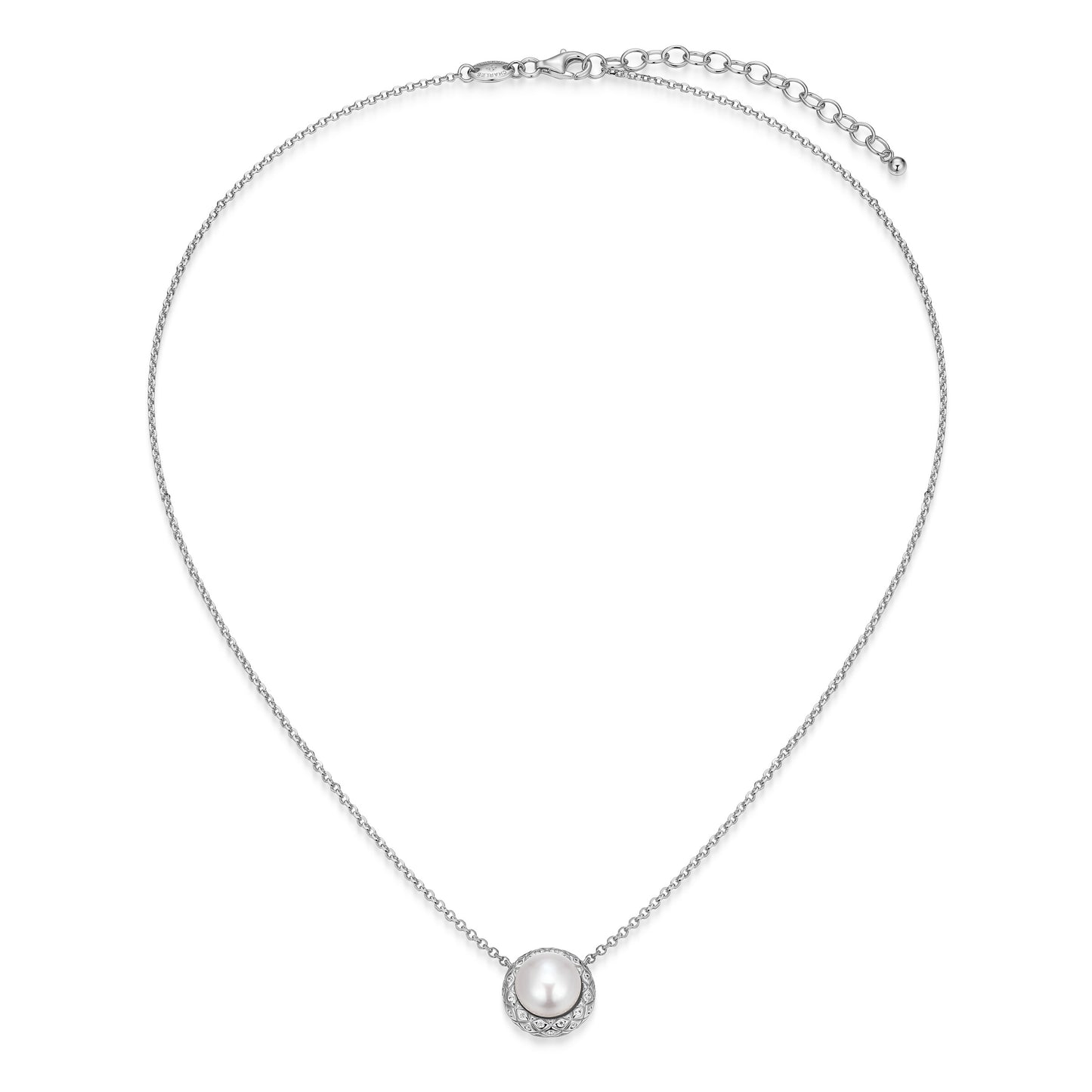 CN0215 - Quilted Freshwater Pearl Necklace | Paris 1901