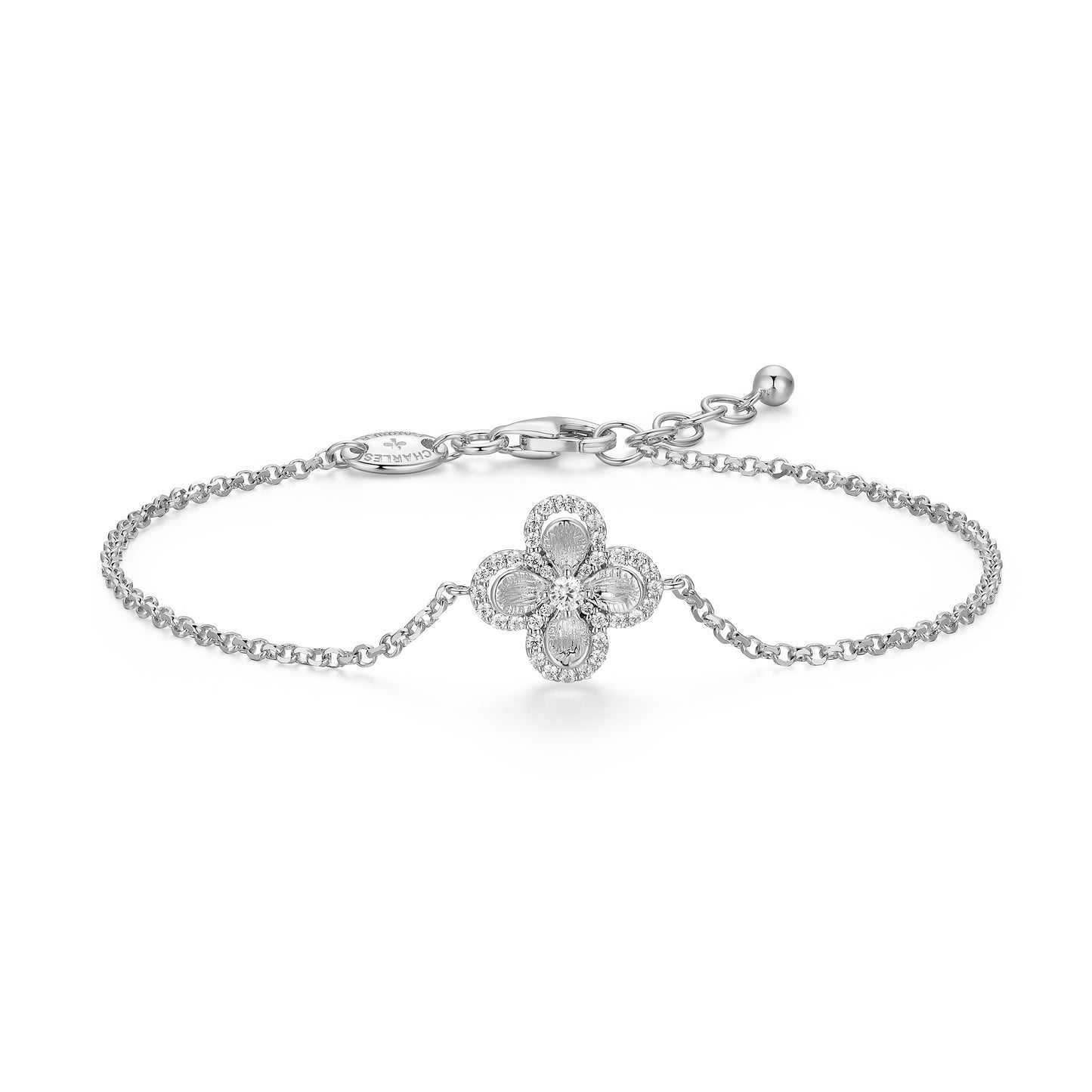CB0204 - Flower Clover Bracelet | charles garnier