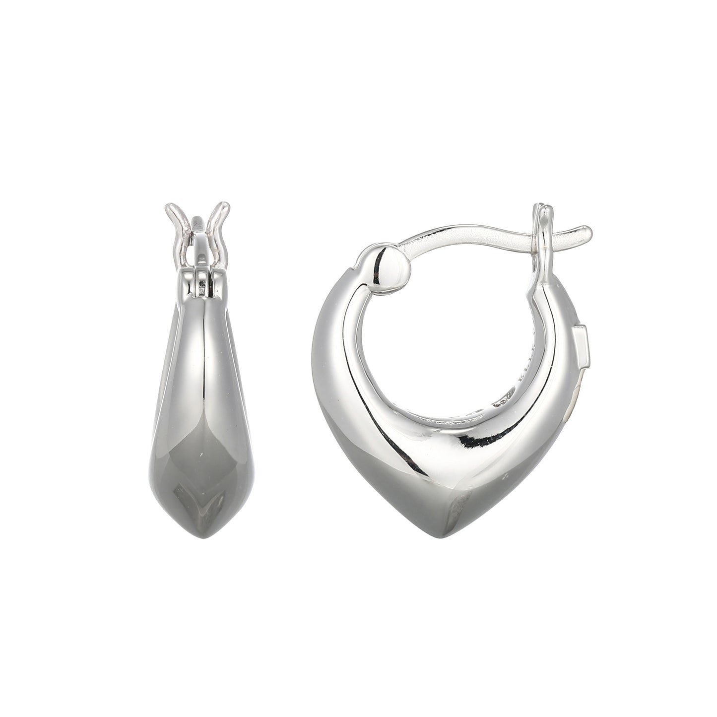 LE0254 - Tulip Hoop Earrings | elle