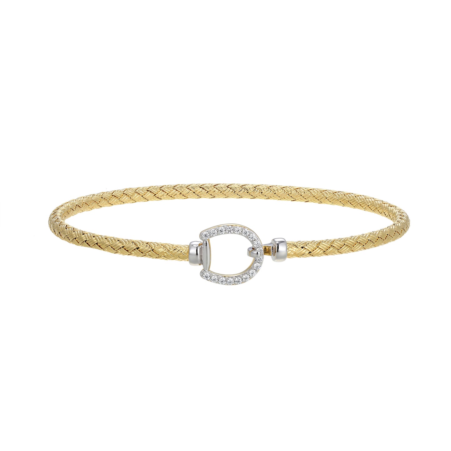 CB0212 - Equestra Original Mesh Bangle | charles garnier