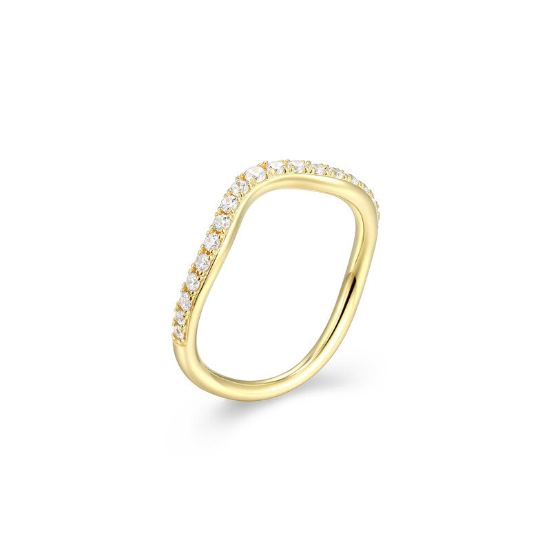 RR0255Y6 - Pavé Wave Ring | reign