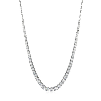 RN0211 - Graduated CZ Necklace | reign