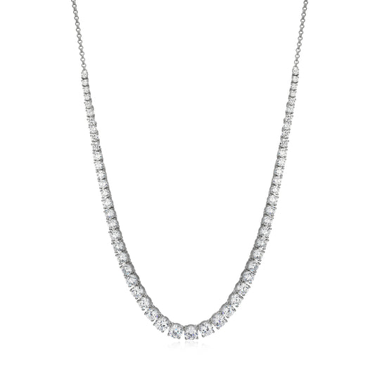 RN0211 - Graduated CZ Necklace | reign
