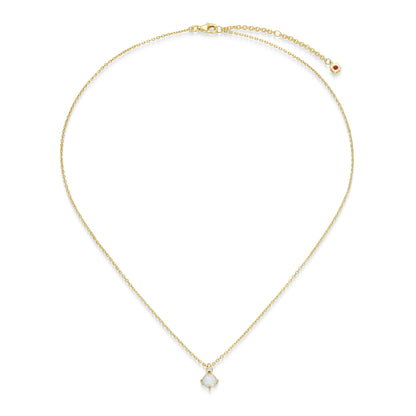 N10348OCTY - Birthstone with Lab-Grown Diamond Accent Necklace | elle