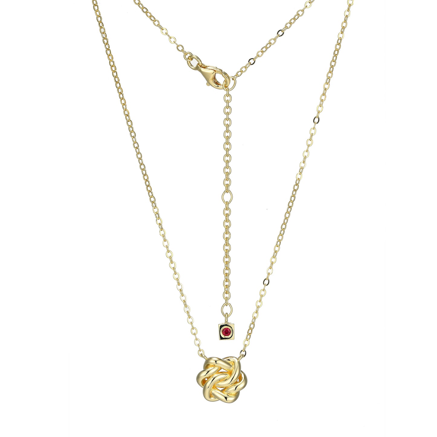 LN0247 - Eternal Knot Necklace | elle