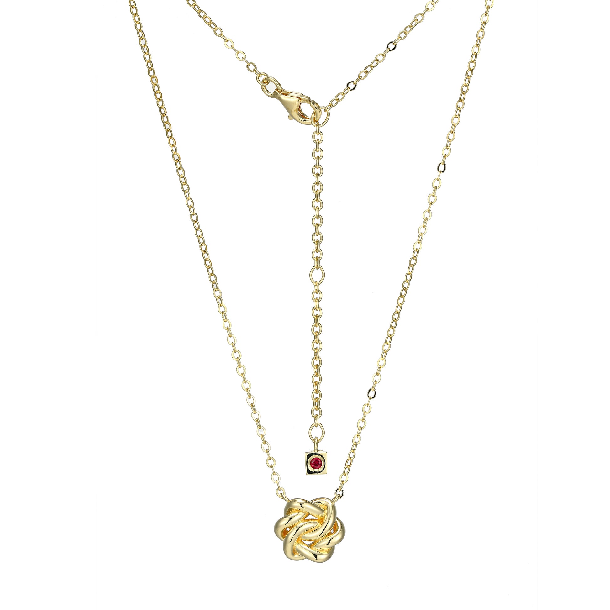 LN0247 - Eternal Knot Necklace | elle
