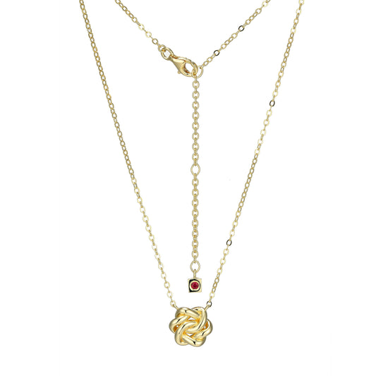 LN0247 - Eternal Knot Necklace | elle