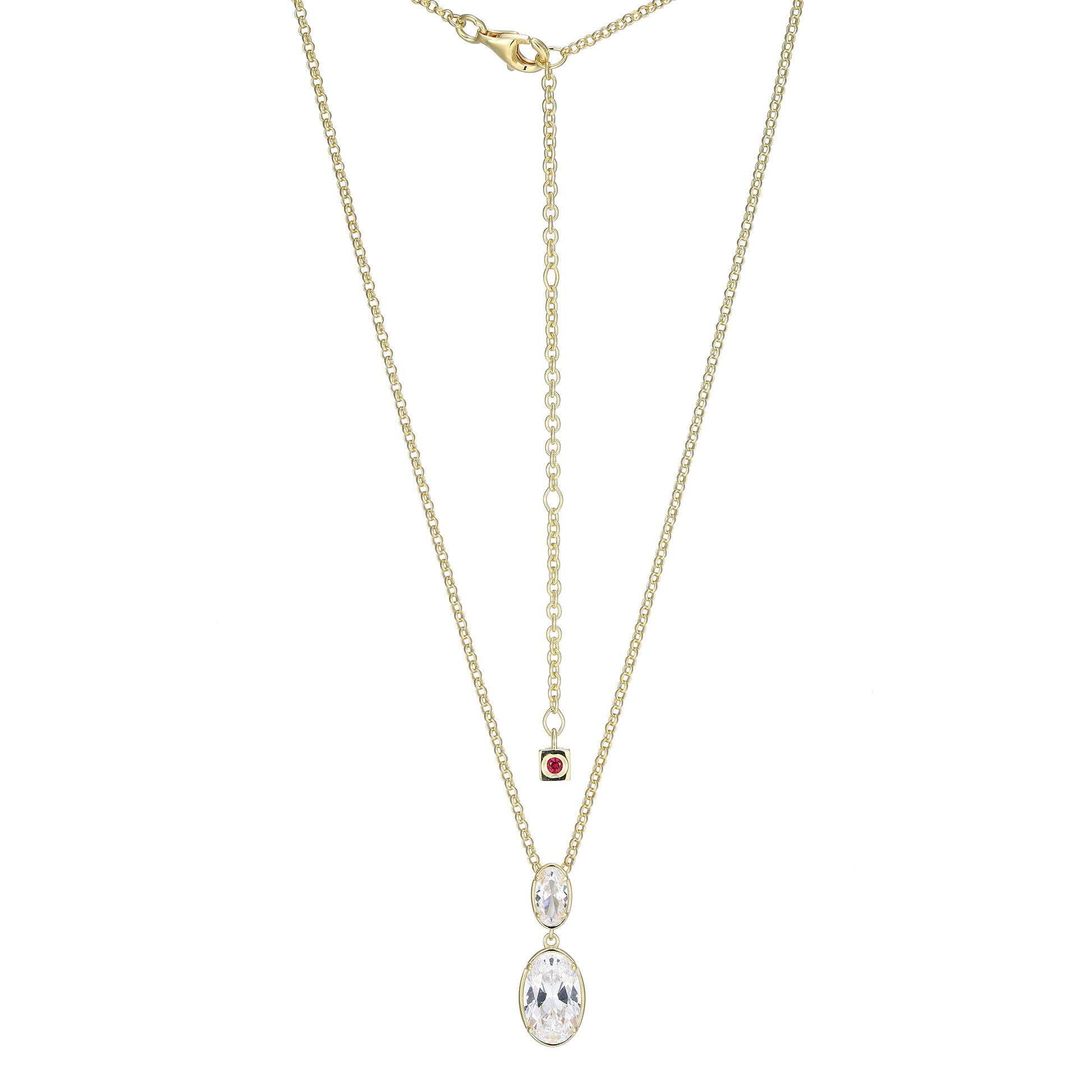 LN0268 - Serenelle Drop Pendant Necklace | elle