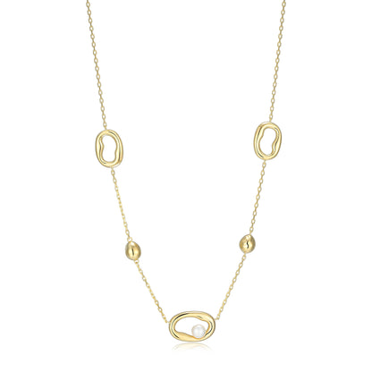 LN0275 - Aurelia Freshwater Pearl Necklace | elle