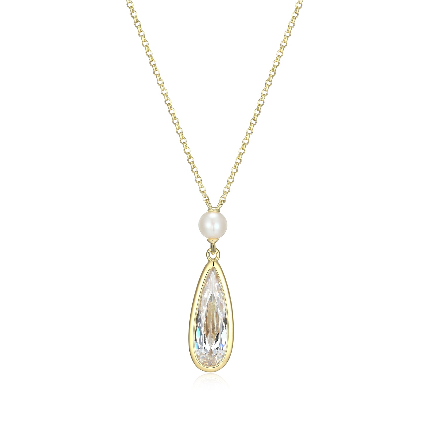 LN0289 - Lustre Freshwater Pearl Necklace | elle