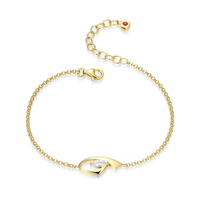 LB0277 - Marquise Ribbon Bracelet | Paris 1901