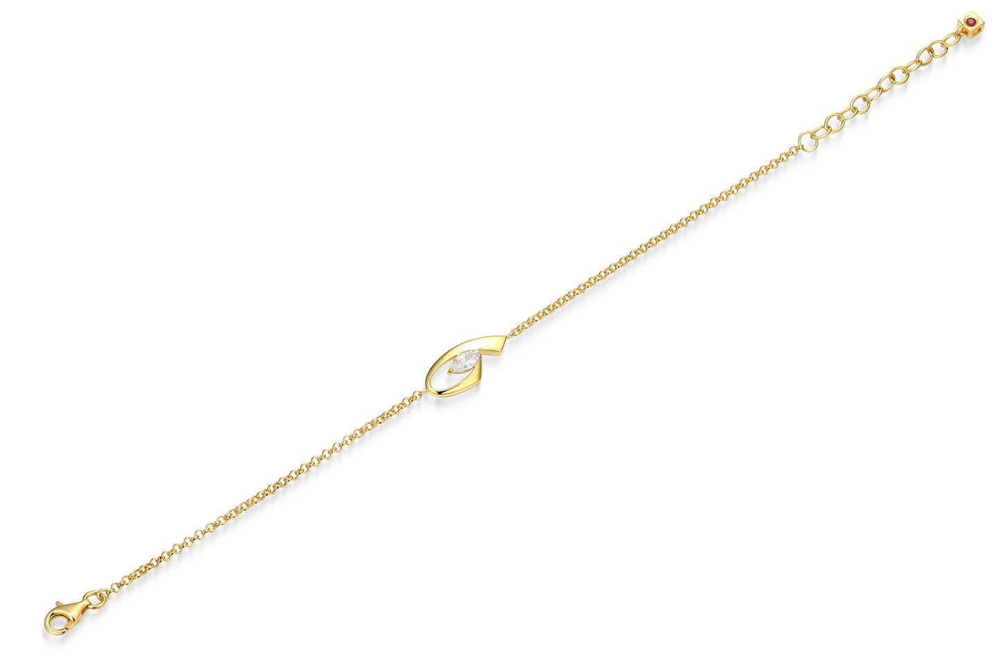 LB0277 - Marquise Ribbon Bracelet | Paris 1901
