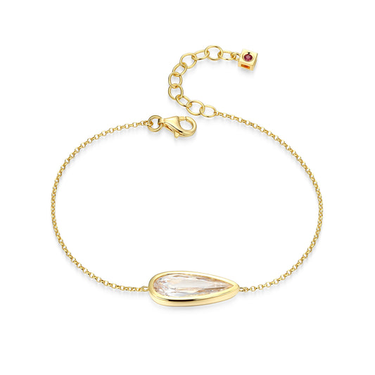 LB0291 - Lustre Teardrop Bracelet | elle