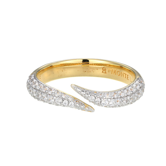 MR0131 - Wave Lab-Created Diamond Ring | Monte Luna