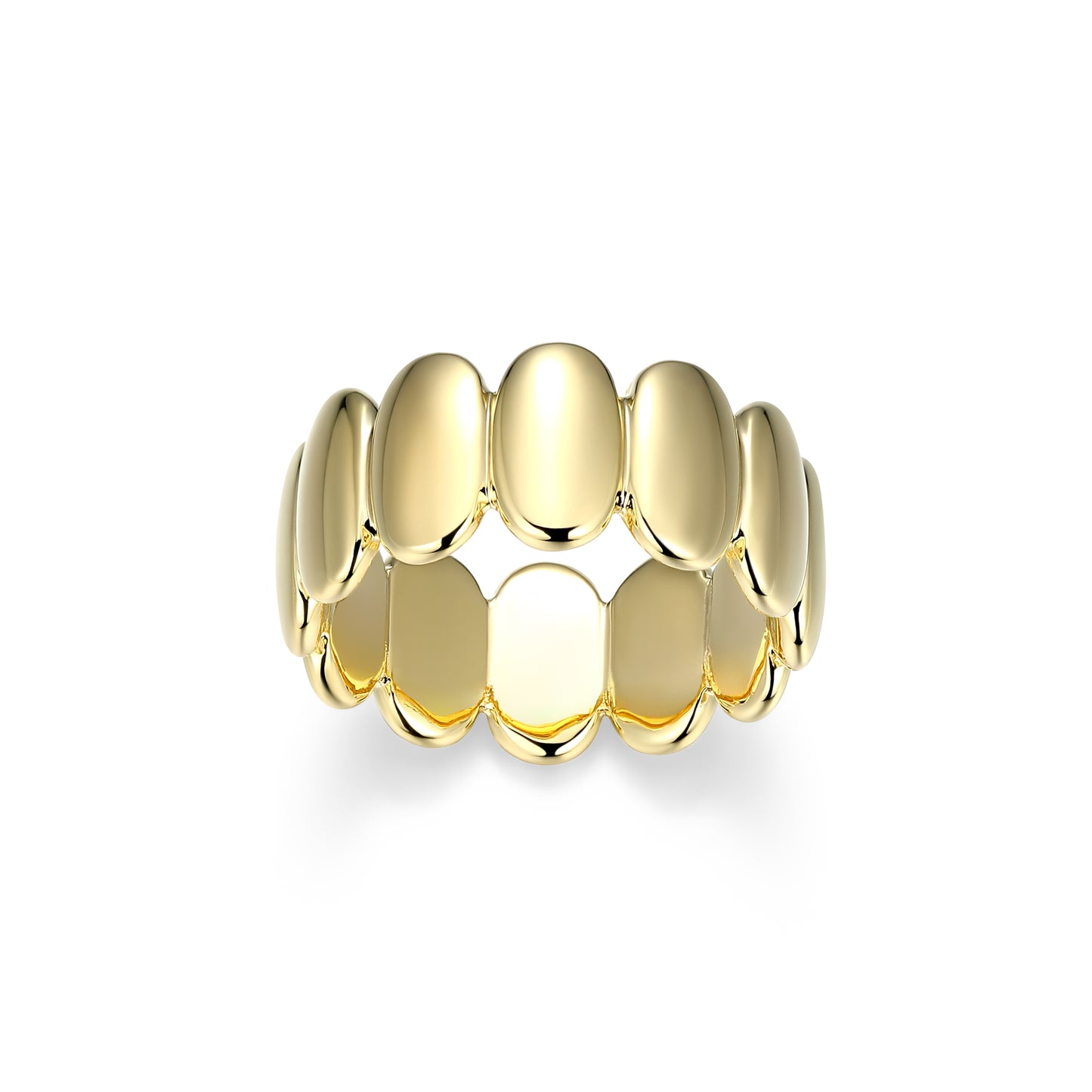 RR0191Y - Domed Band Ring | reign