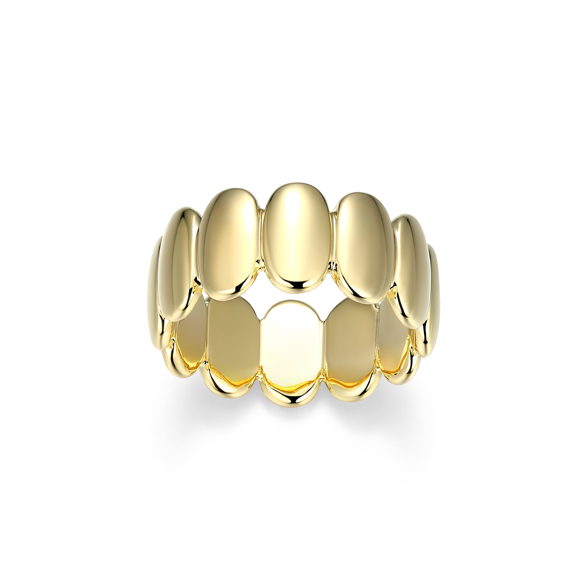 RR0191Y - Domed Band Ring | reign
