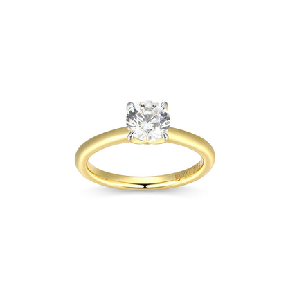 MR0139Y6 - Round Solitaire Ring | Monte Luna