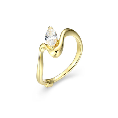 LR02816 - Marquise Flow Ring | Paris 1901