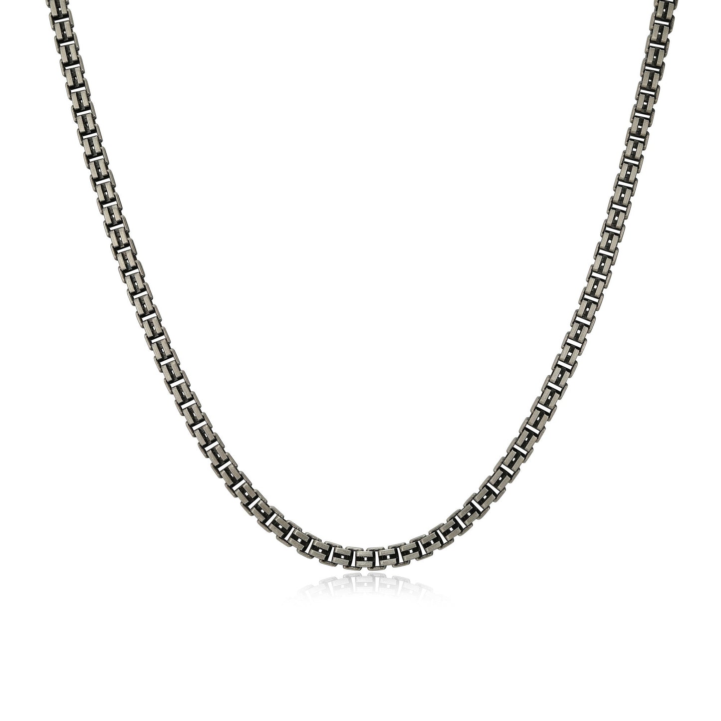 Italian Chain Sterling Silver Necklace - UN0034 | ethos