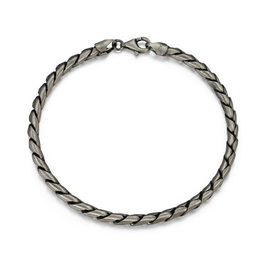 Italian Chain Sterling Silver Bracelet - UB0036 | ethos