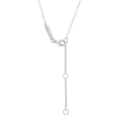 14+2" Cable Chain in Rhodium-Plated Sterling Silver | M by Monte Luna