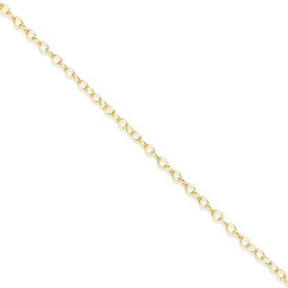 18+2" Cable Chain in 14K Yellow Gold-Plated Sterling Silver | M by Monte Luna
