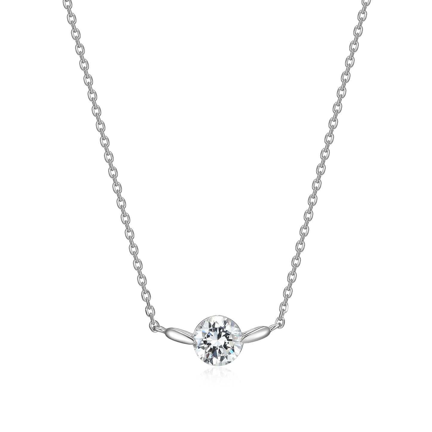 RN0214 - Floating CZ Necklace | reign