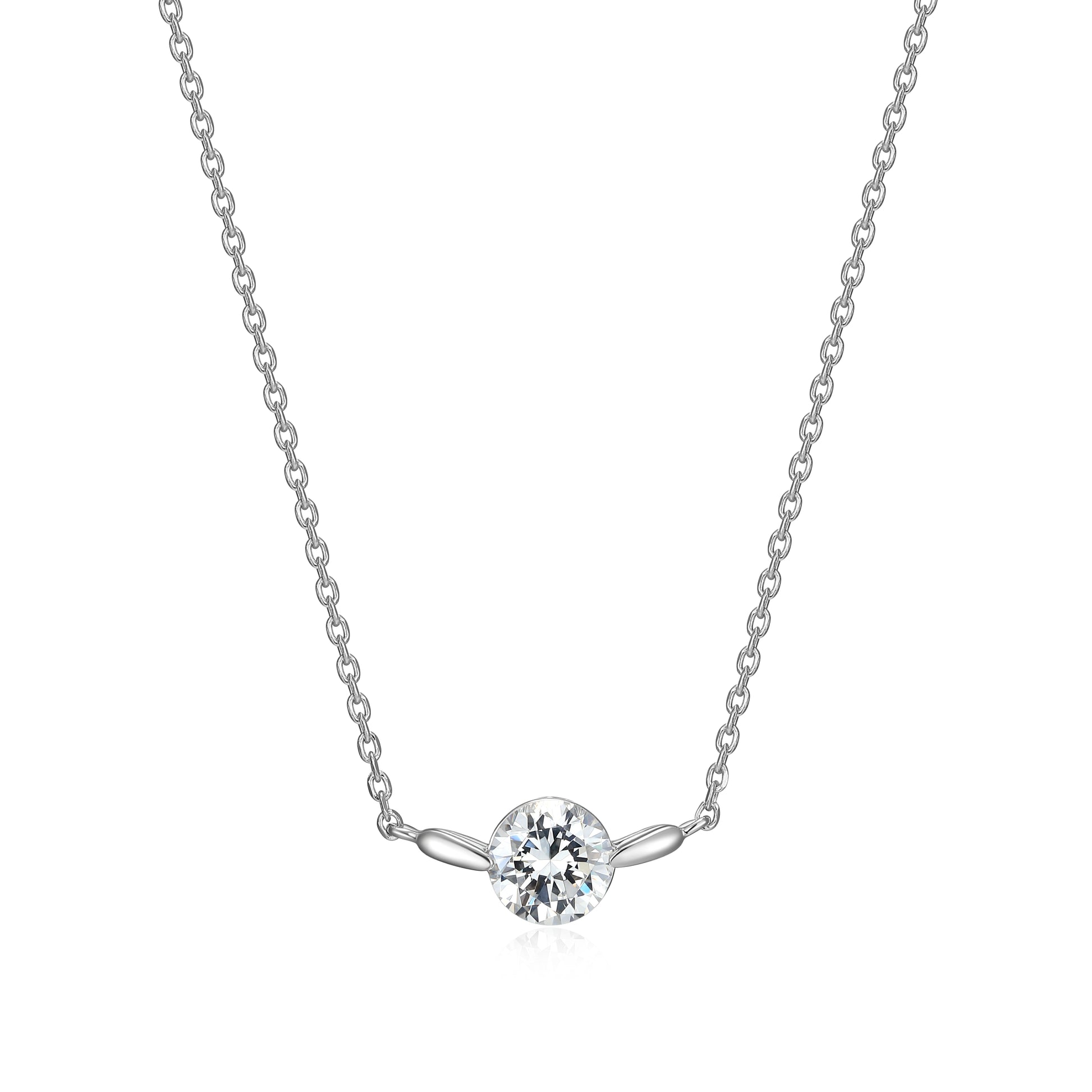 RN0214 - Floating CZ Necklace | reign