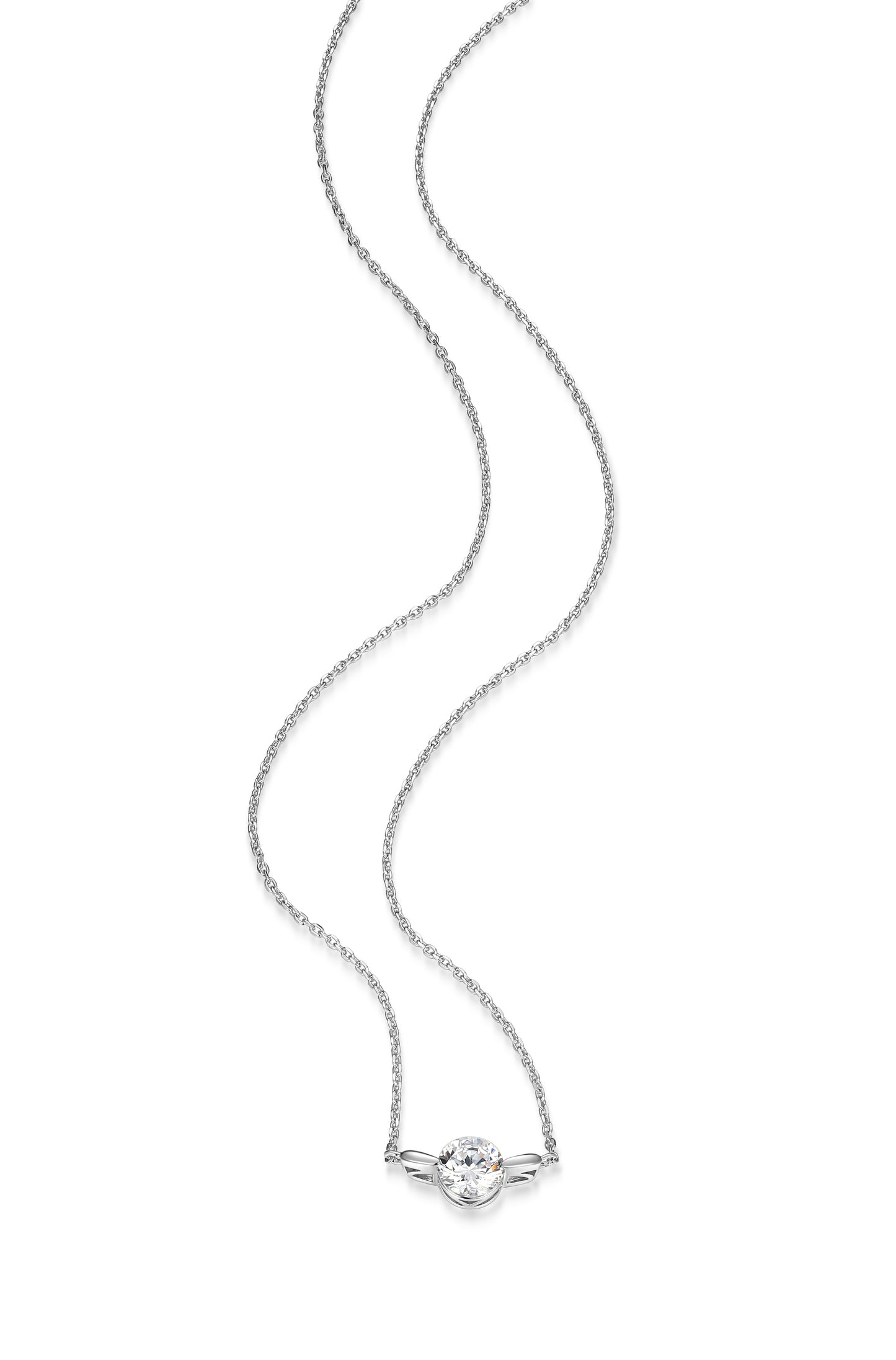 RN0214 - Floating CZ Necklace | reign