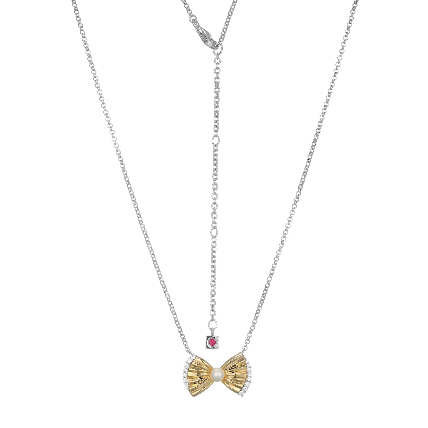 LN0261 - Butterfly Freshwater Pearl Necklace | elle