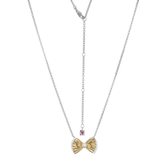 LN0261 - Butterfly Freshwater Pearl Necklace | elle