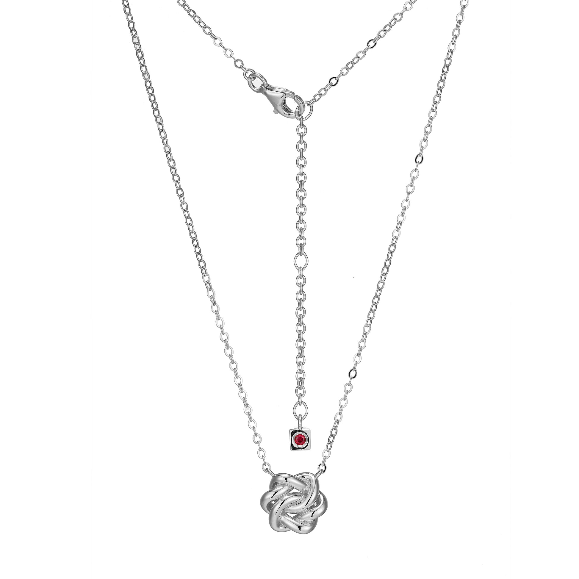 LN0245 - Eternal Knot Necklace | elle