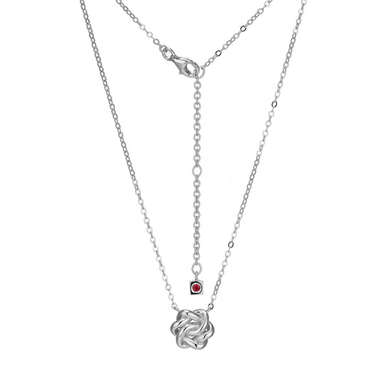 LN0245 - Eternal Knot Necklace | elle