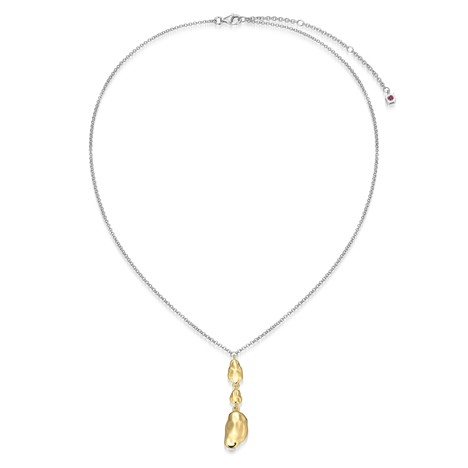 LN0272 - Aurelia Lariat Pendant Necklace | elle
