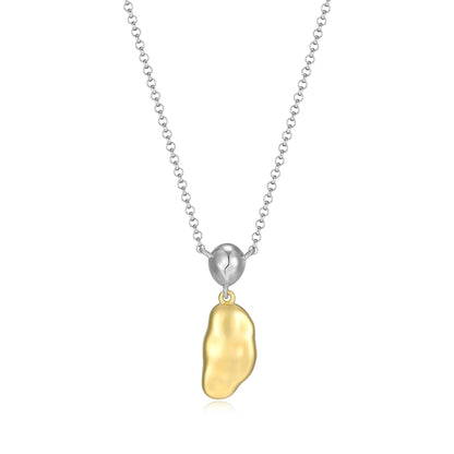 LN0273 - Aurelia Two-Tone Necklace | elle