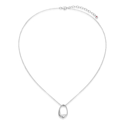 LN0278 - Sculpted Oval Necklace | Paris 1901