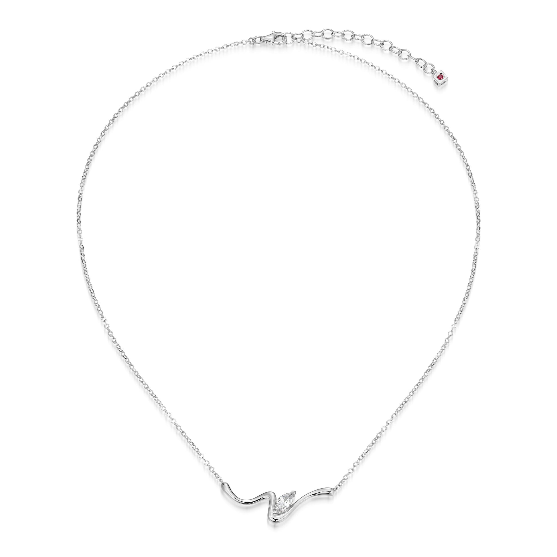 LN0280 - Marquise Flow Necklace | Paris 1901