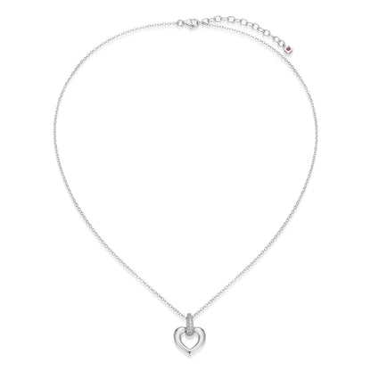 LN0286 - Amour Intertwined Heart Necklace | elle