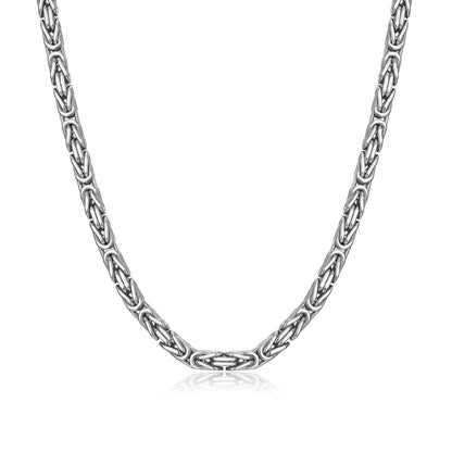 UN0004S - Italian Byzantine Chain Necklace | Ethos