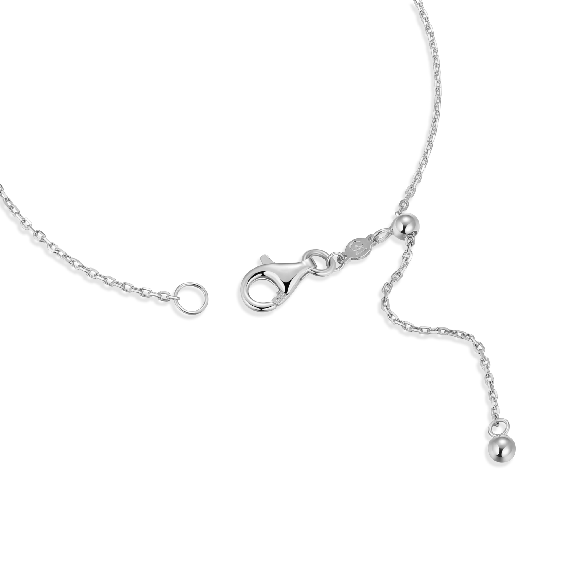 Honey Bee Bolo Bracelet in Rhodium-Plated Sterling Silver | M by Monte Luna