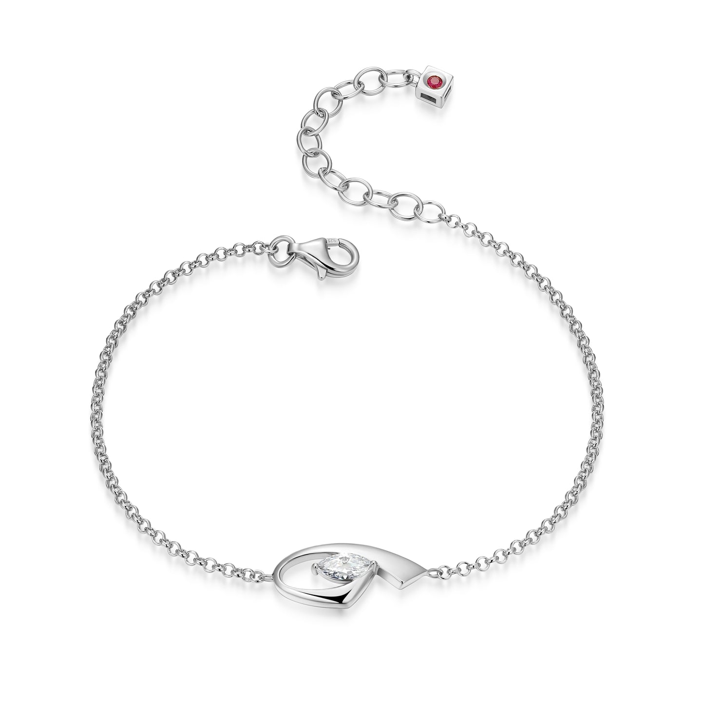 LB0276 - Marquise Ribbon Bracelet | Paris 1901