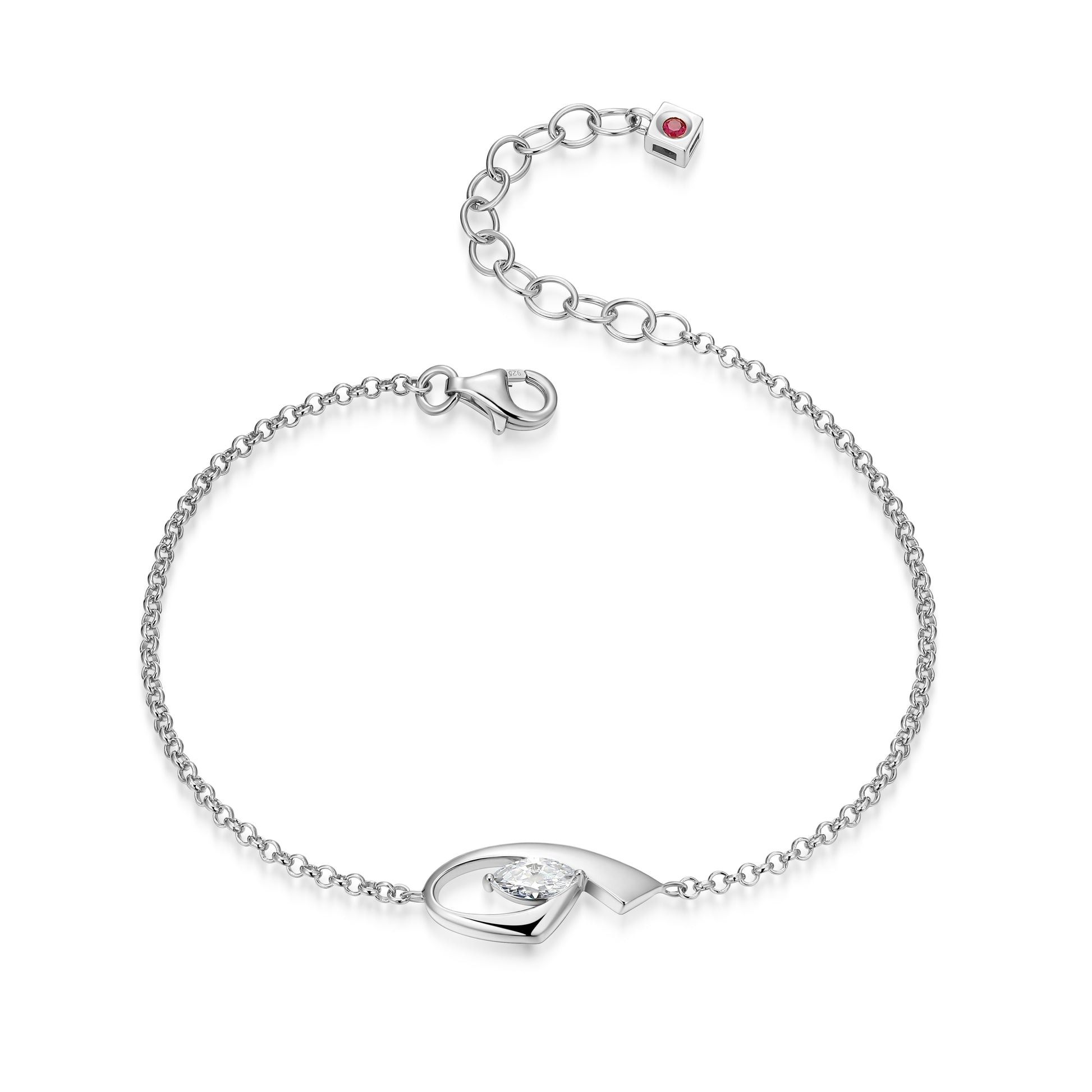 LB0276 - Marquise Ribbon Bracelet | Paris 1901