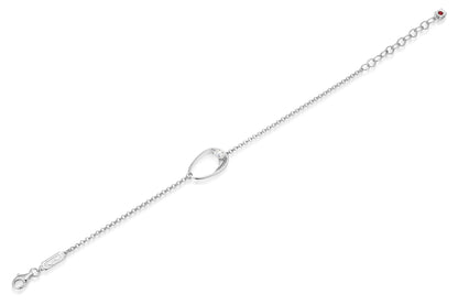 LB0278 - Sculpted Oval Bracelet | Paris 1901
