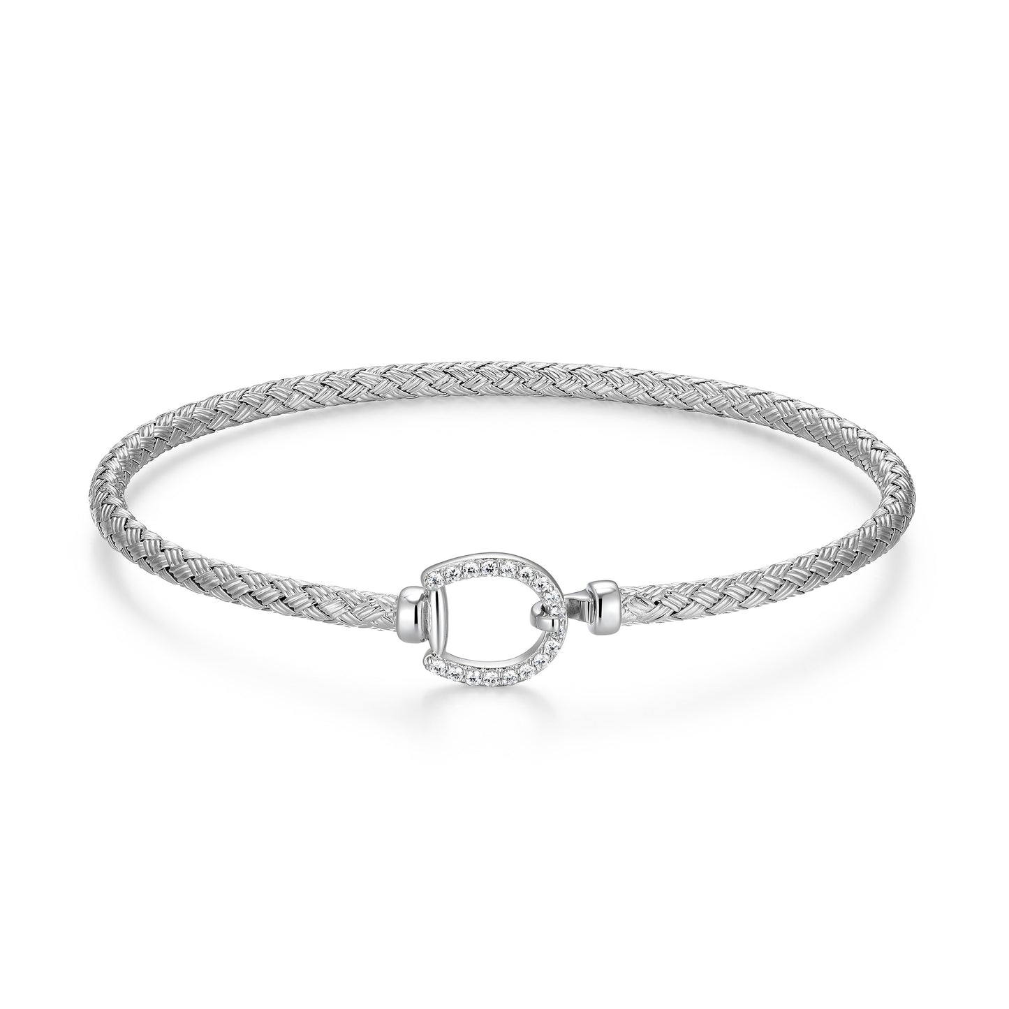 CB0211 - Equestra Original Mesh Bangle | charles garnier