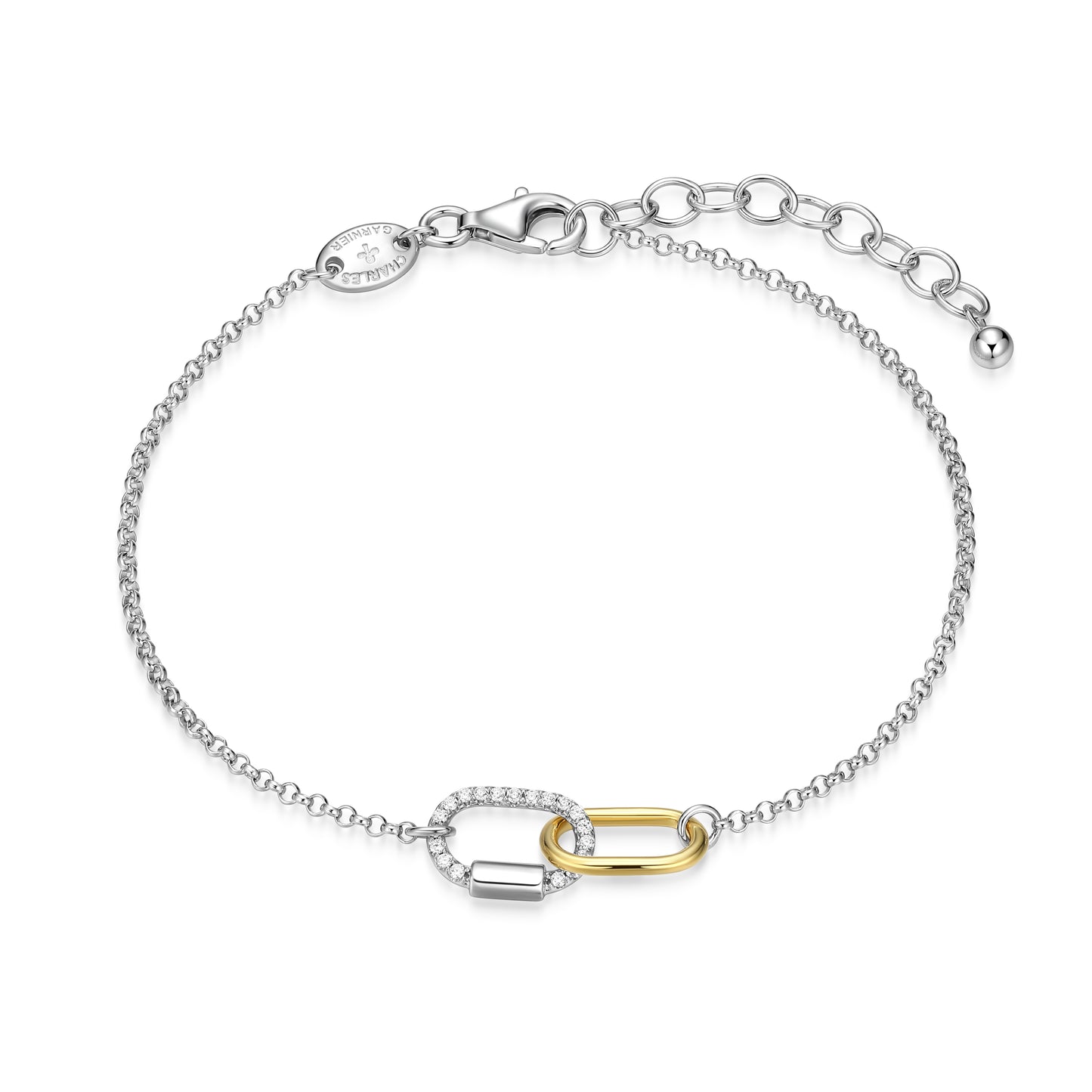 CB0227 - Promise Interlocking Link Bracelet | Paris 1901
