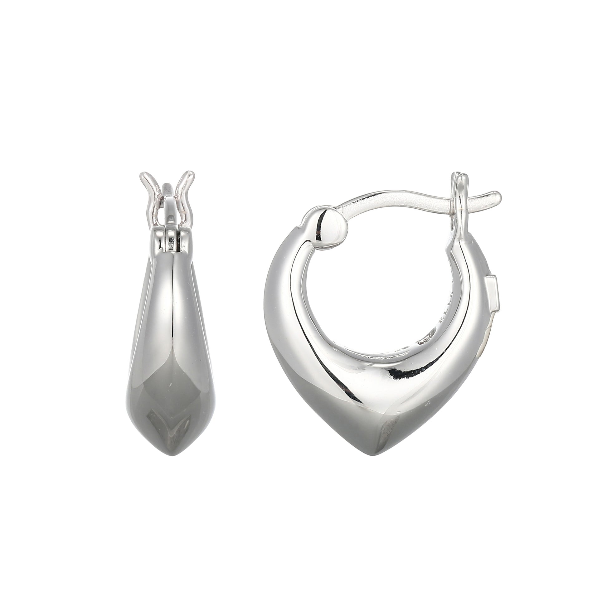 LE0254 - Tulip Hoop Earrings | elle