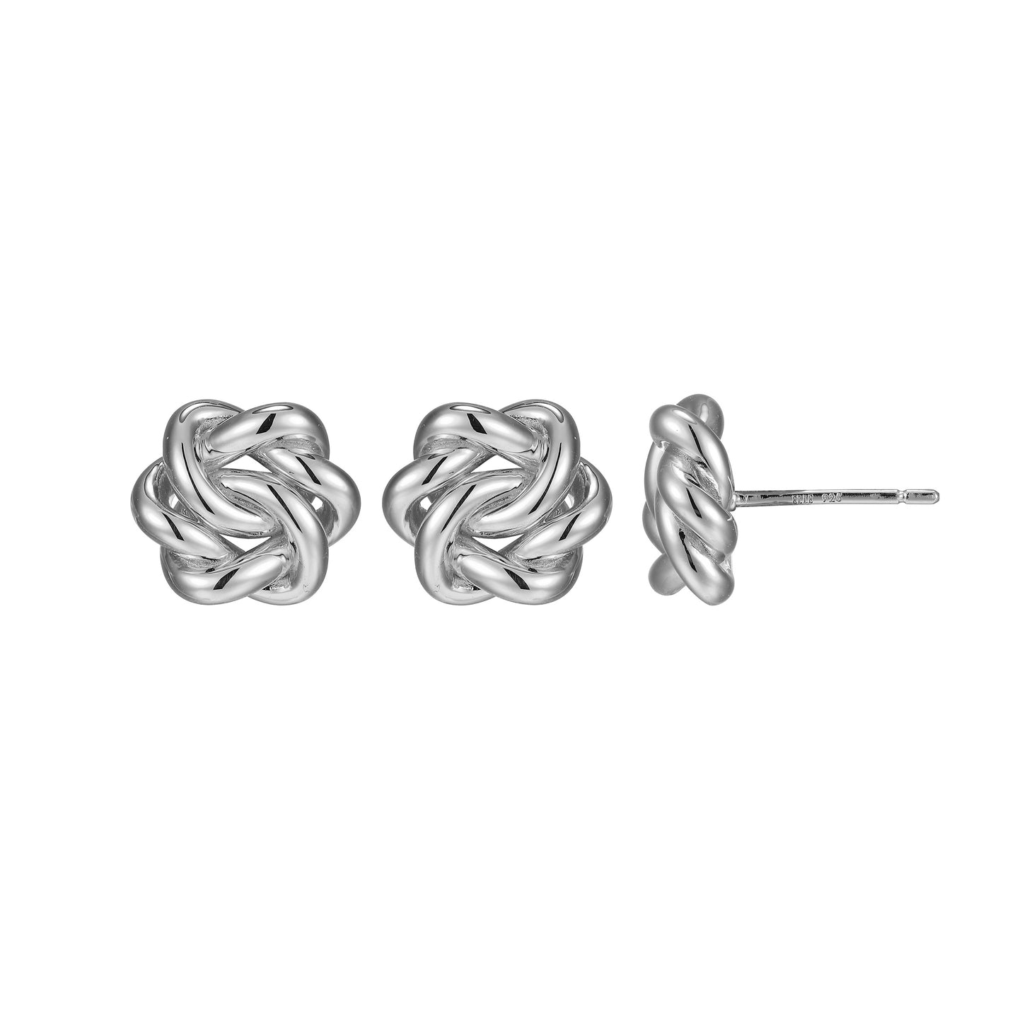 LE0245 - Eternal Knot Stud Earrings | elle