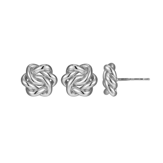LE0245 - Eternal Knot Stud Earrings | elle